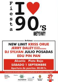 nINENTYS PARTY, JERRY DALEY, FIESTA DE LOS 90, VICTOR PEREZ, NEW LIMIT
